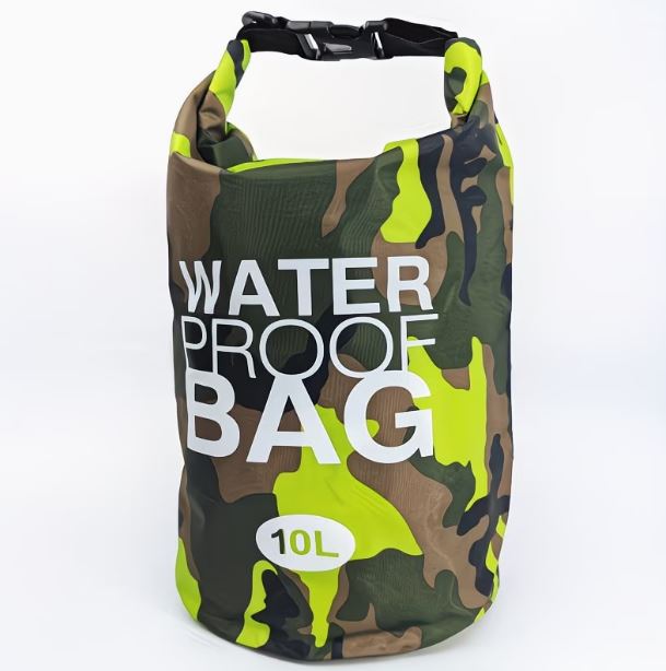 Waterproof Dry Bag 10L – Camo
